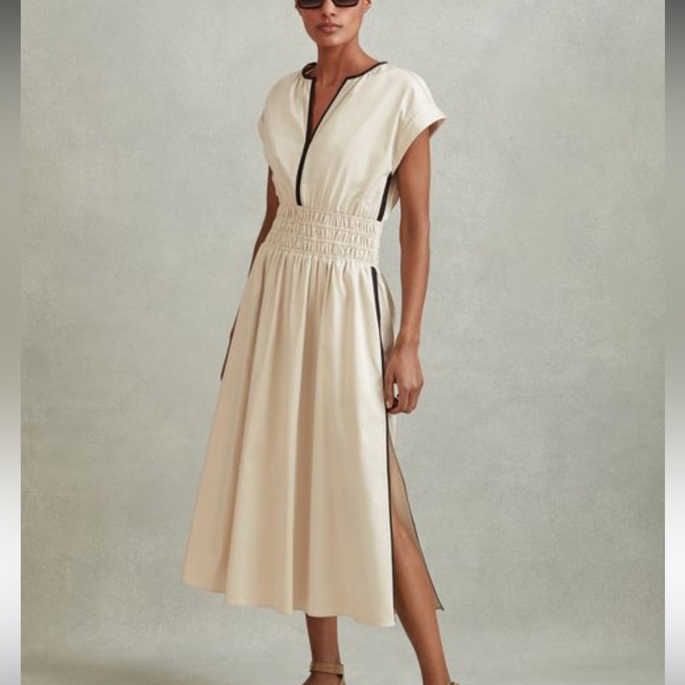 Tan REISS dress